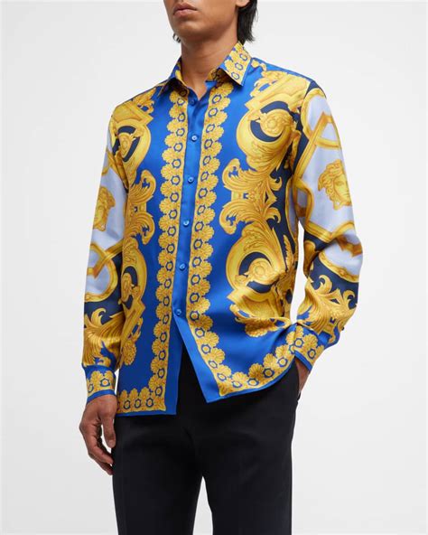 male versace shirt|Versace collection men shirt sale.